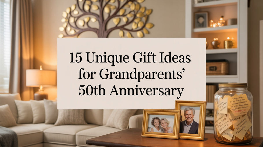 Golden Moments: 15 Exceptional Gift Ideas for Grandparents' 50th Anniversary