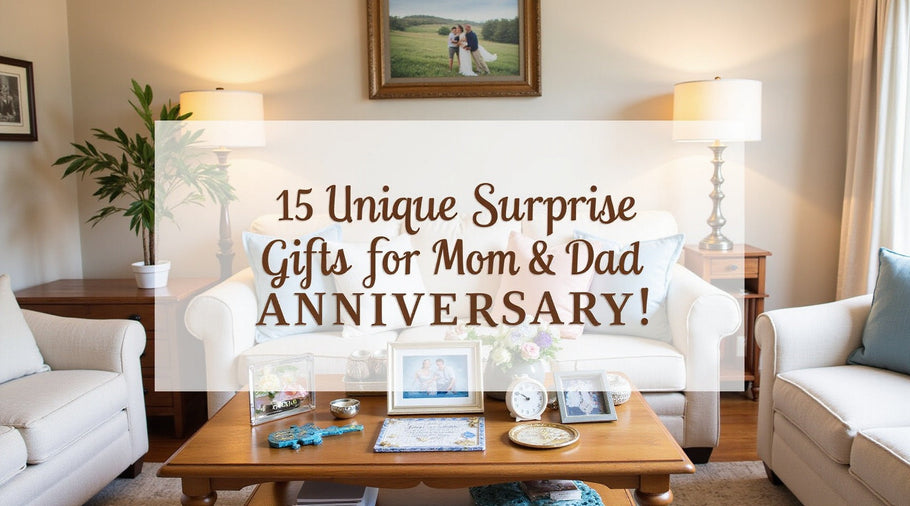 15 Surprise Gifts to Make Your Parents' Anniversary Unforgettable
