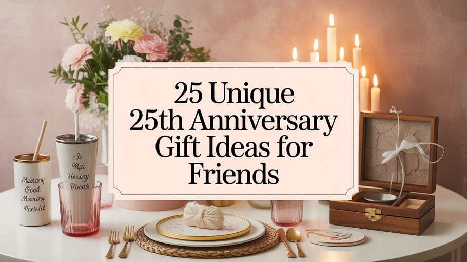 25 Unique Anniversary Gifts That Redefine Silver Celebration