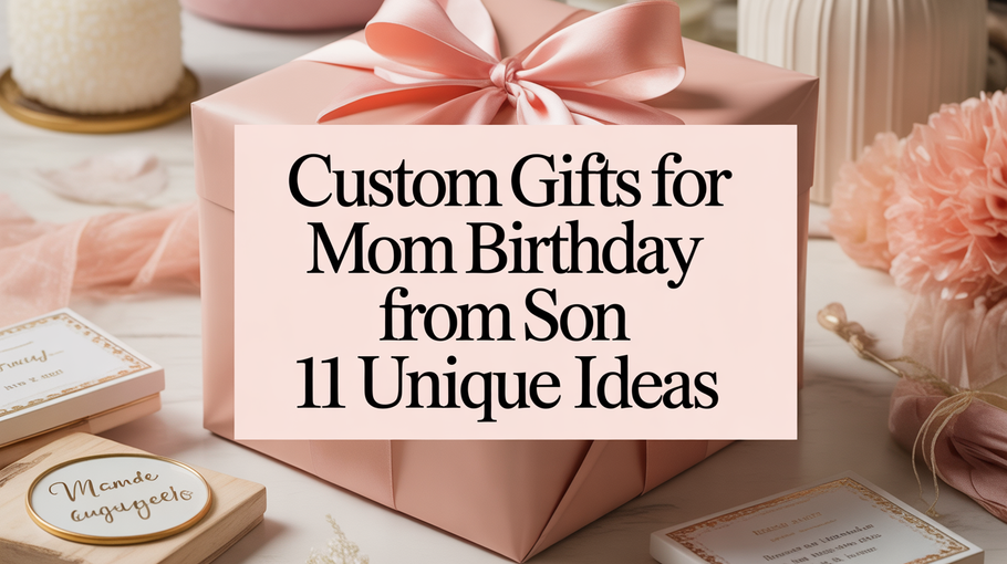 A Son's Edit: Custom Gifts for Mom's Birthday