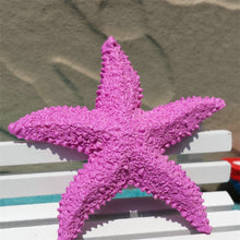 Load image into Gallery viewer, Mediterranean ornaments style resin starfish Ocean home fish tank decoration shooting props mini starfish 7.5cm wall decorations
