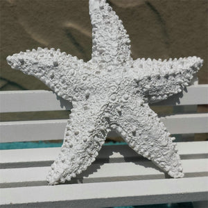 Mediterranean ornaments style resin starfish Ocean home fish tank decoration shooting props mini starfish 7.5cm wall decorations