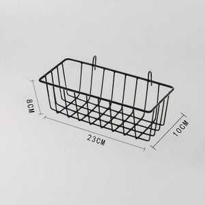 Nordic Style Metal Mesh Grid Wall Photos Grids Pictures Postcards Frame Iron Home DIY Decorative Shelves