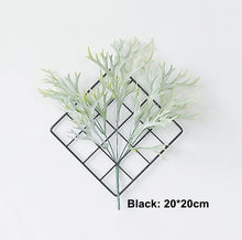 Load image into Gallery viewer, Nordic Style Metal Mesh Grid Wall Photos Grids Pictures Postcards Frame Iron Home DIY Decorative Shelves