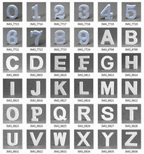 Load image into Gallery viewer, Diy Thick 12MM Wood Wooden Letters numbers White Alphabet Wedding Birthday Party Home Decorations Personalised Name Design
