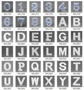 Diy Thick 12MM Wood Wooden Letters numbers White Alphabet Wedding Birthday Party Home Decorations Personalised Name Design