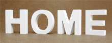 Load image into Gallery viewer, Diy Thick 12MM Wood Wooden Letters numbers White Alphabet Wedding Birthday Party Home Decorations Personalised Name Design