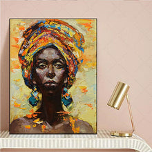 Load image into Gallery viewer, MUTU Painting No Frame African Wall Art Single Paintings For Living Room Wall Canvas Modern house High-quality Poster and Prints