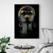 Load image into Gallery viewer, MUTU Painting No Frame African Wall Art Single Paintings For Living Room Wall Canvas Modern house High-quality Poster and Prints