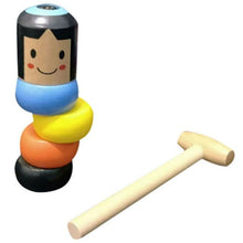 Load image into Gallery viewer, 1set Immortal Daruma Unbreakable Wooden Man Magic Toy Stage Magic Props Comedy Mentalism Halloween Fun Toy Gifts