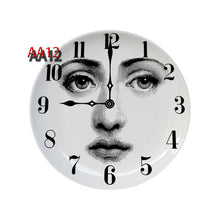 Load image into Gallery viewer, 6 To 12 Inch Fornasetti Plates Human Face Illustration Hanging Dishes Artistic Nordic Style Home Decor Lina Face Ceramic Crafts